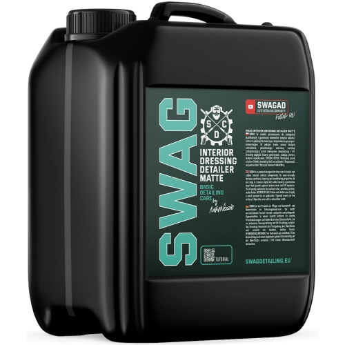 SWAG BASIC INTERIOR DRESSING DETAILER MATTE 5L quick detailer do wnętrza
